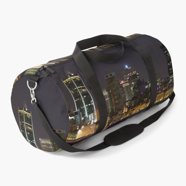 Item preview, Montreal Old Port at night designed and sold by louishay.