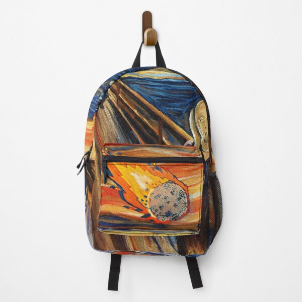 Item preview, OMG AN ASTEROID! with "The Scream by MUNCH"  / - Asteroid Day - collage digital art - by Iona Art Digital designed and sold by IonaArtDigital.