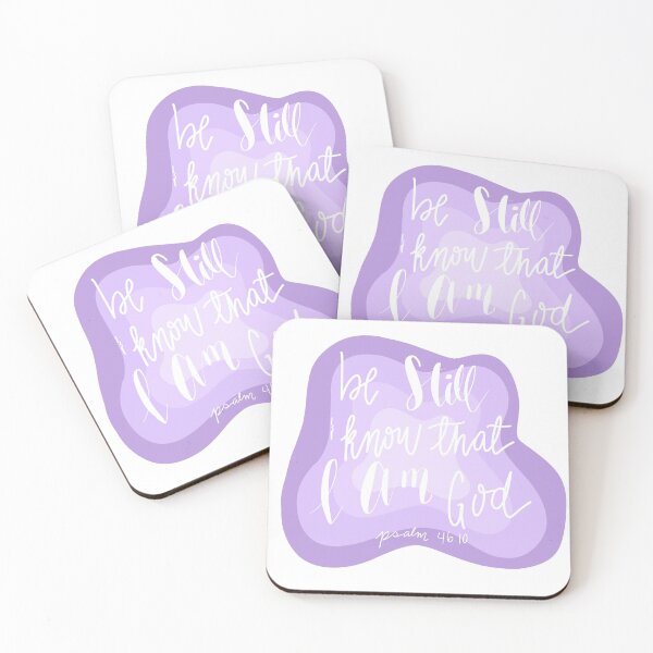 Item preview, Psalm 46:10 designed and sold by stickers-by-lib.