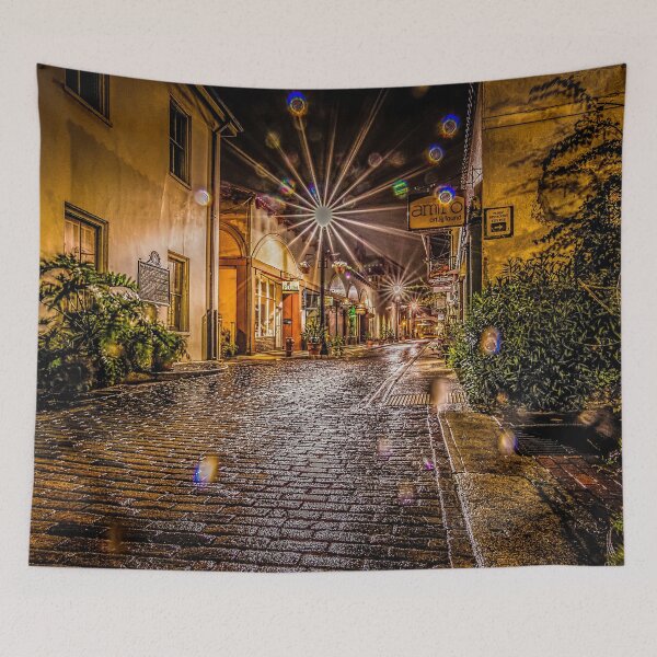 Item preview, Raindrops falling at night appear as angel tears designed and sold by Steven Kight.