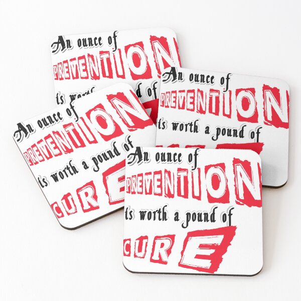 Item preview, Covid 19 An ounce of prevention is worth a pound of cure designed and sold by LinaCreatifs.