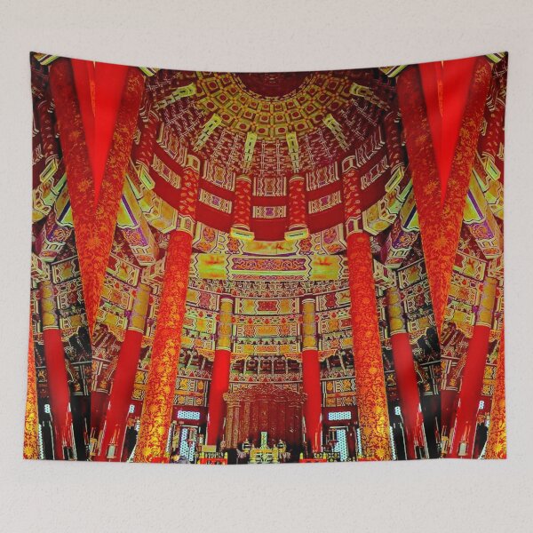 Item preview, Chinese Temple designed and sold by touristkeepsake.