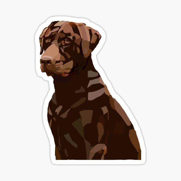 Item preview, chocolate lab designed and sold by kimgriffin.