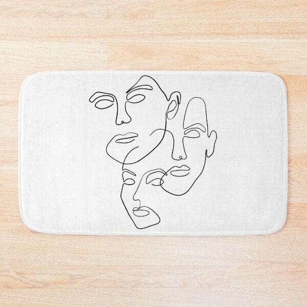 Item preview, Three face line art designed and sold by PaintPsd.