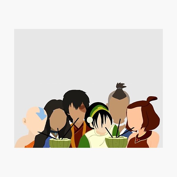 Team Avatar Friends Photographic Print