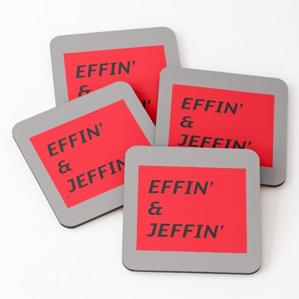 Item preview, Effin And Jeffin Karl Pilkington Inspired Blue Design designed and sold by Gramsta.