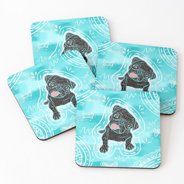 Item preview, Pug love  designed and sold by paumakesmagic.