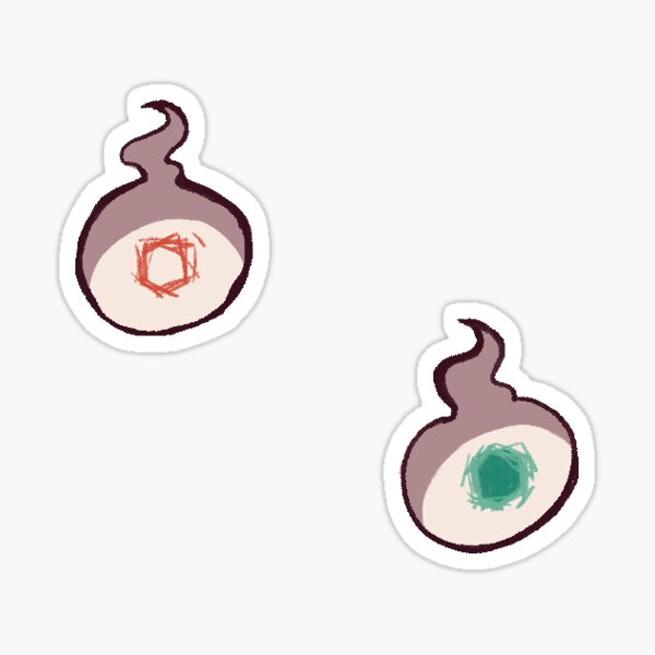 Toilet Bound Hanako-kun Floaty Orb Thingys Sticker