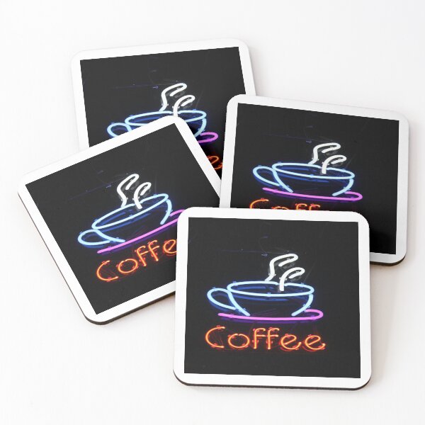 Item preview, Neon Glow Coffee designed and sold by Yekaior.