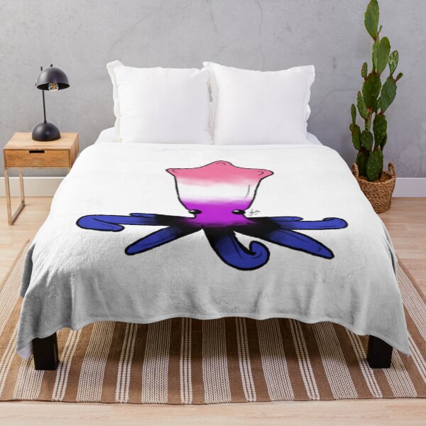 Aperçu de l'œuvre Genderfluid Squid créée et vendue par Fijj.