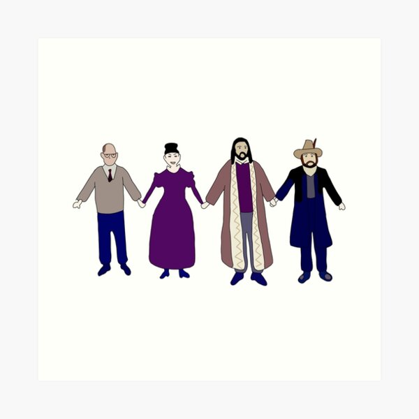 Colin Robinson's Painting - What We Do In The Shadows Art Print