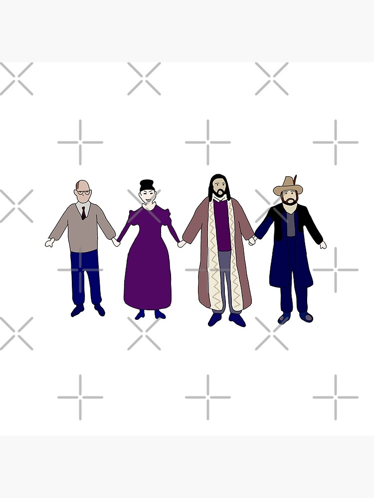 Colin Robinson's Painting - What We Do In The Shadows by SedgeWren