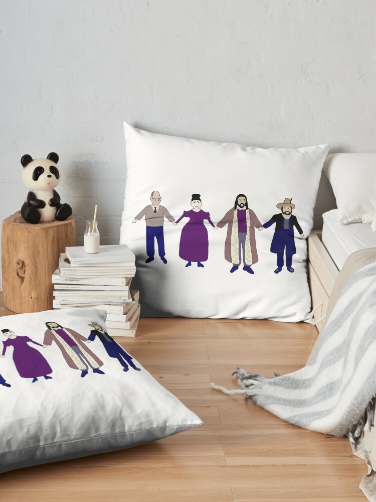 Alternate view of Colin Robinson's Painting - What We Do In The Shadows Floor Pillow