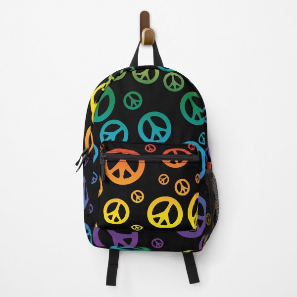 Item preview, Peace Symbol Pattern in Rainbow Colors designed and sold by HectorCantres.
