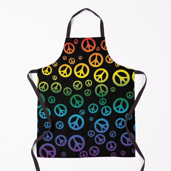 Item preview, Peace Symbol Pattern in Rainbow Colors designed and sold by HectorCantres.