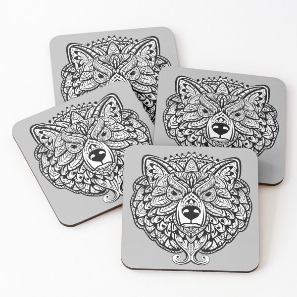 Item preview, Tribal Bear Hand Drawn Art  designed and sold by Artcraft-Ink.
