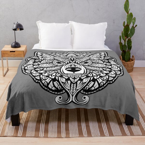 Item preview, Tribal Bear Hand Drawn Art  designed and sold by Artcraft-Ink.