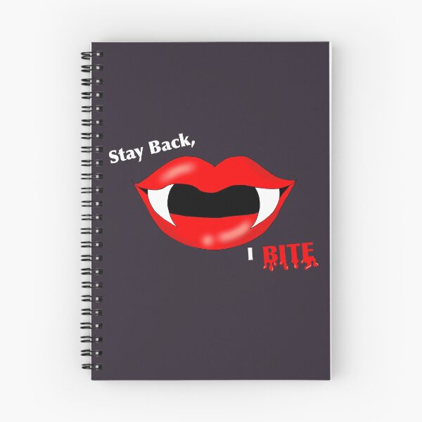 Item preview, Stay Back, I Bite Vampire Lips designed and sold by BCD-signs.