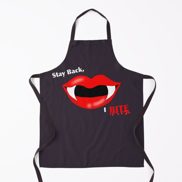 Item preview, Stay Back, I Bite Vampire Lips designed and sold by BCD-signs.