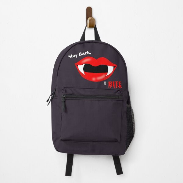 Item preview, Stay Back, I Bite Vampire Lips designed and sold by BCD-signs.