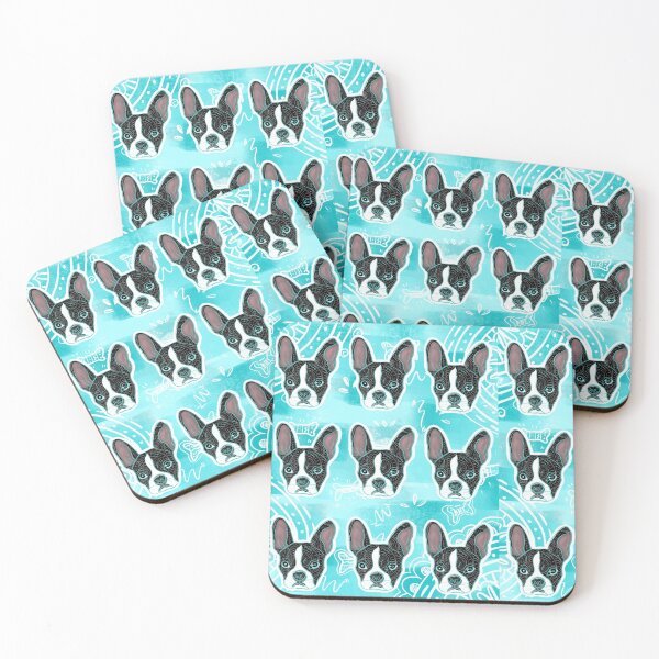 Item preview, Boston terrier mandala pattern designed and sold by paumakesmagic.