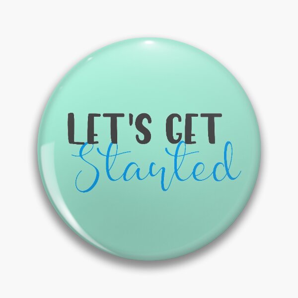 Item preview, lets get started youtube quote designed and sold by joolsmools.