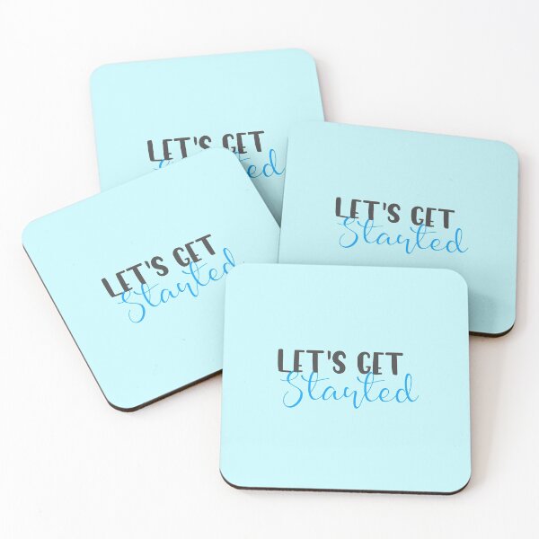 Item preview, lets get started youtube quote designed and sold by joolsmools.