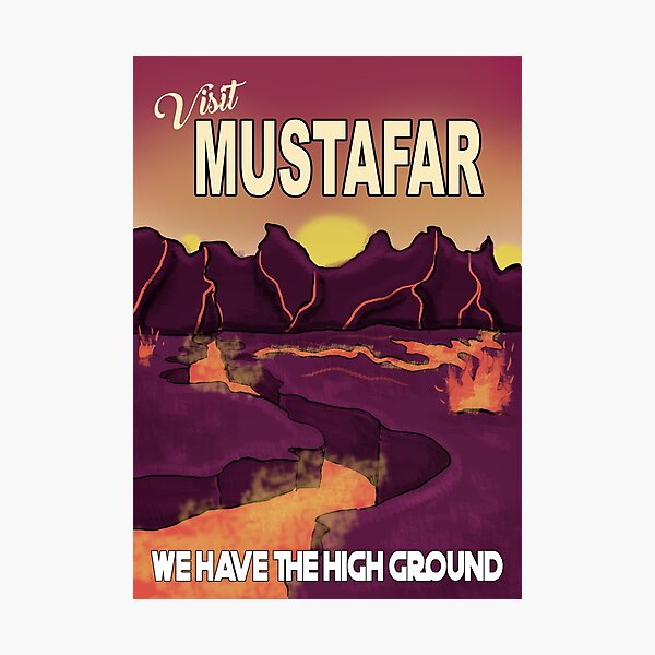 Item preview, Visit Mustafar designed and sold by NikkiStixDes.