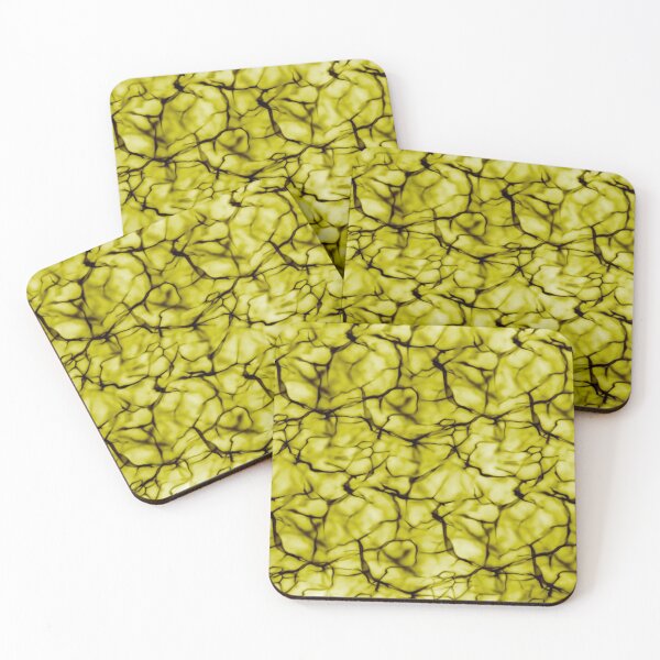 Item preview, Neon Yellow Marble  designed and sold by Grace Friedman.