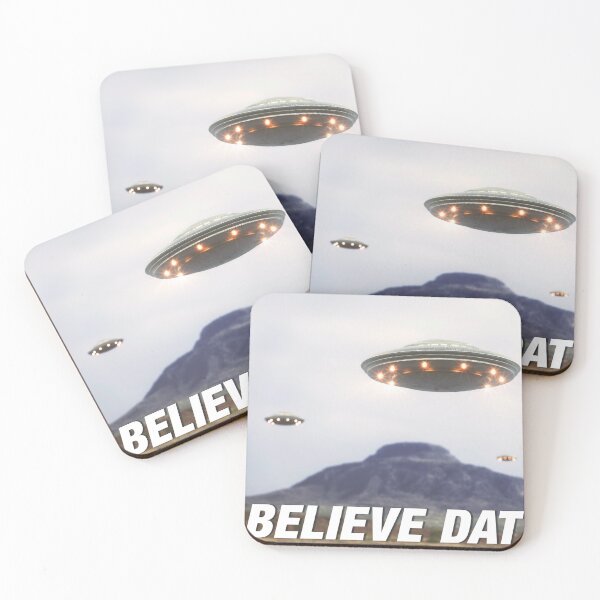 Item preview, Believe Dat - Alien UFO designed and sold by BeerBro-Designs.