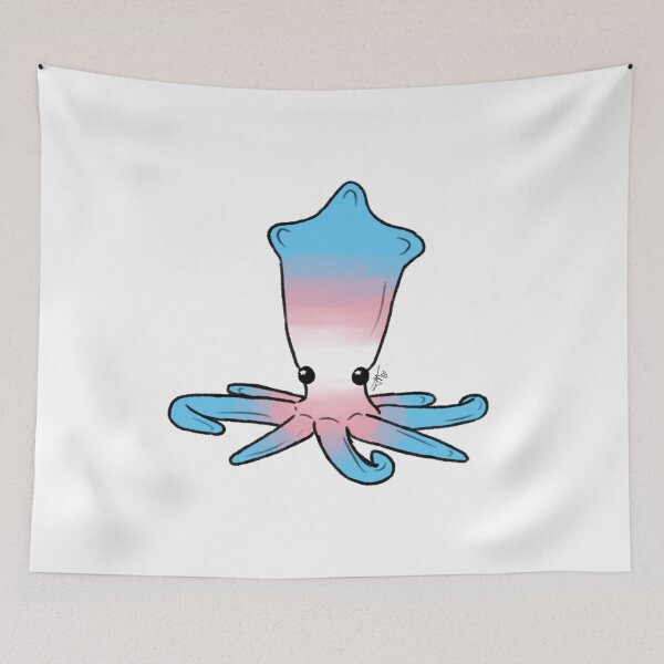 Item preview, Transgender Squid designed and sold by Fijj.