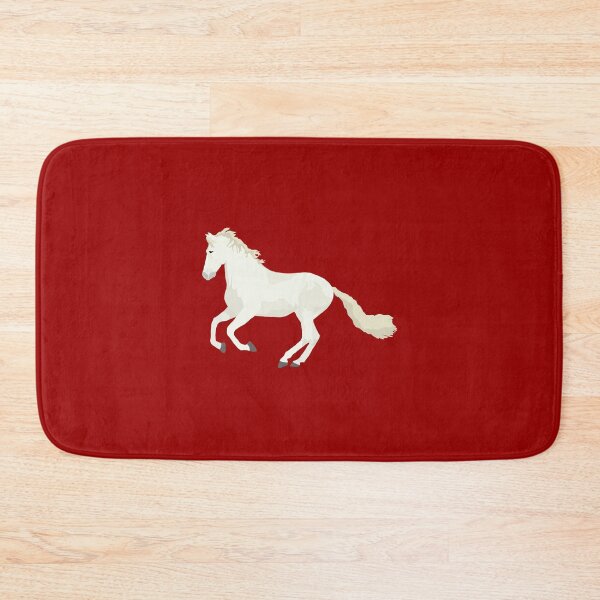 Aperçu de l'œuvre Mascotte de cheval blanc USC créée et vendue par Makieroon.