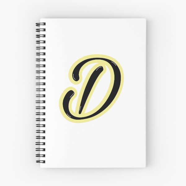 Item preview, Light Yellow Letter D designed and sold by MaeCreates.