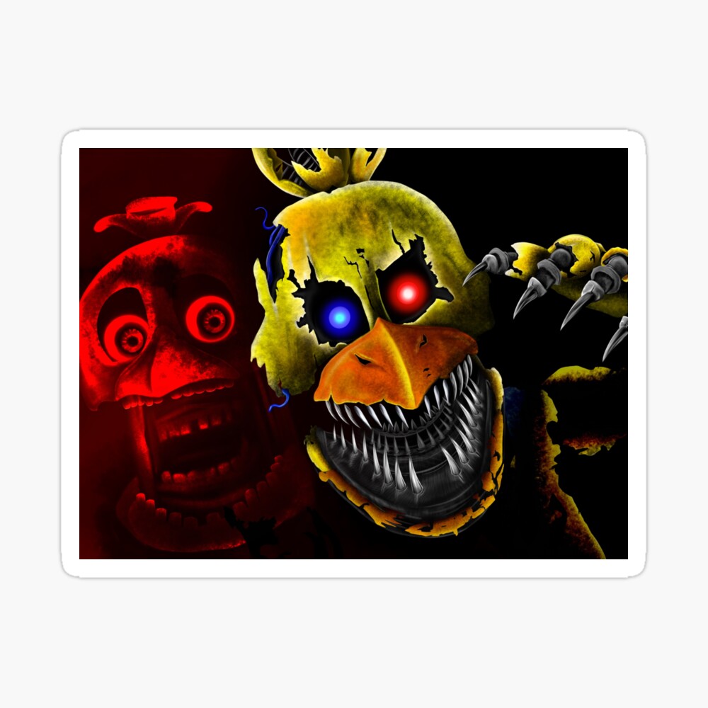 Nightmare Chica Jumpscare: Nightmare Attack #fnaf #fivenightsatfreddy