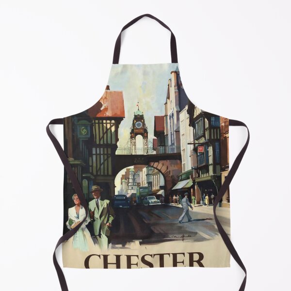 Item preview, Railway Poster Chester designed and sold by stickart-marek.