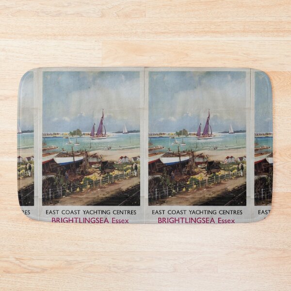 Item preview, Railway Poster Brightlingsea designed and sold by stickart-marek.