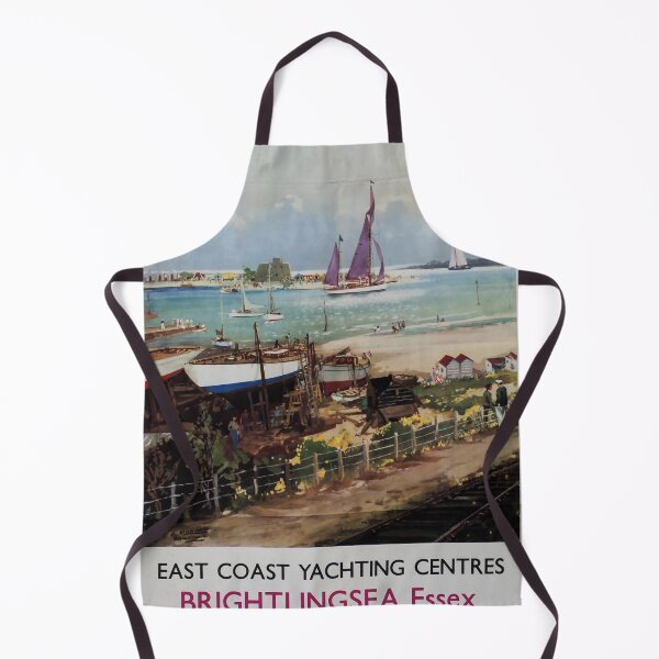Item preview, Railway Poster Brightlingsea designed and sold by stickart-marek.