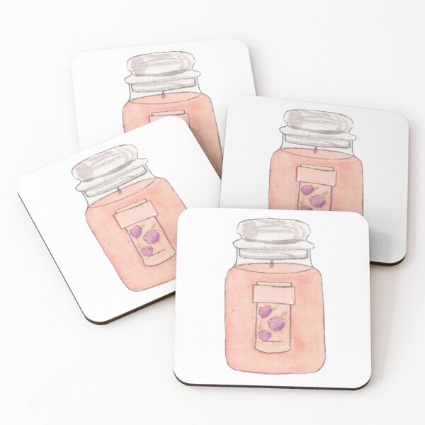 Item preview, sun-drenched apricot rose candle designed and sold by orionsblackbelt.