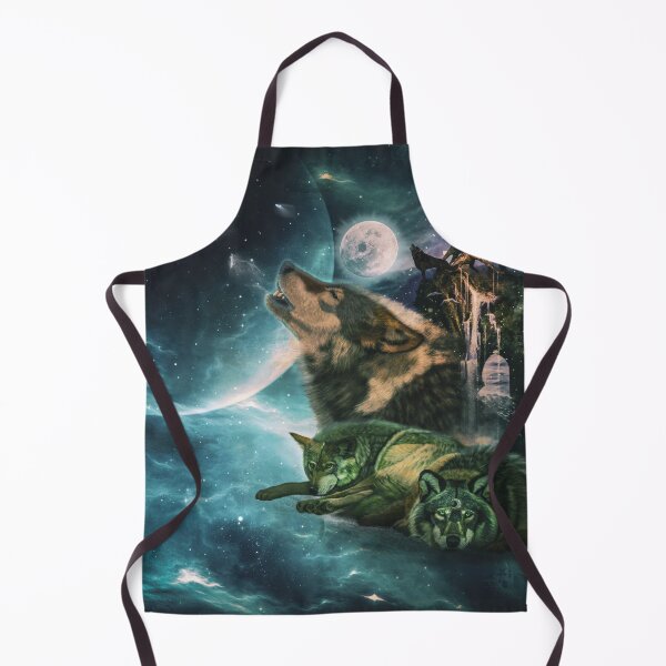 Item preview, Awesome wolf in the moonlight designed and sold by nicky2342.