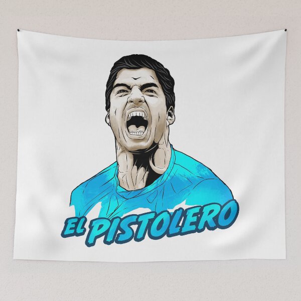 Item preview, luis suarez el pistolero designed and sold by unfamouzzz.