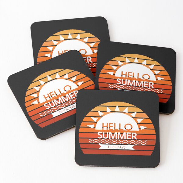 Item preview, Hello Summer Holidays Sunset designed and sold by Qudkin.