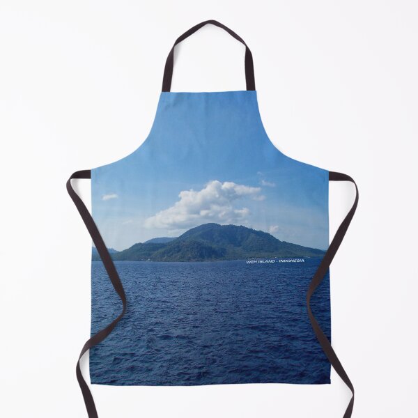 Item preview, Weh Island of Indonesia, zero kilometer travel, blue ocean waves - Photo designed and sold by etoide.