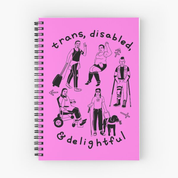 Item preview, Trans, Disabled, and Delightful  designed and sold by actuarytattoo.