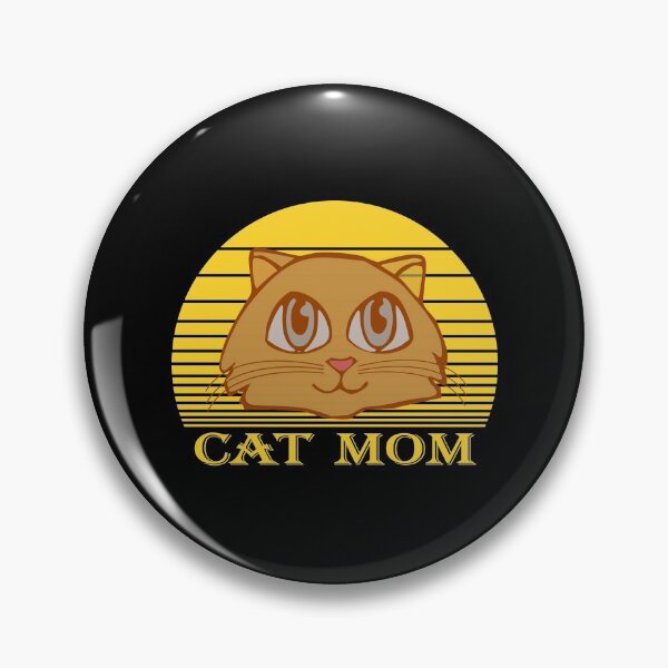 Item preview, Cat Retro Style - Cat Mom designed and sold by B3N-arts.