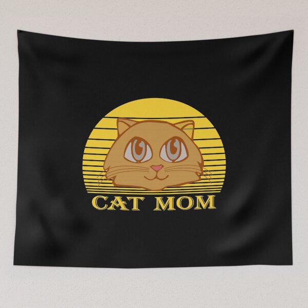 Item preview, Cat Retro Style - Cat Mom designed and sold by B3N-arts.