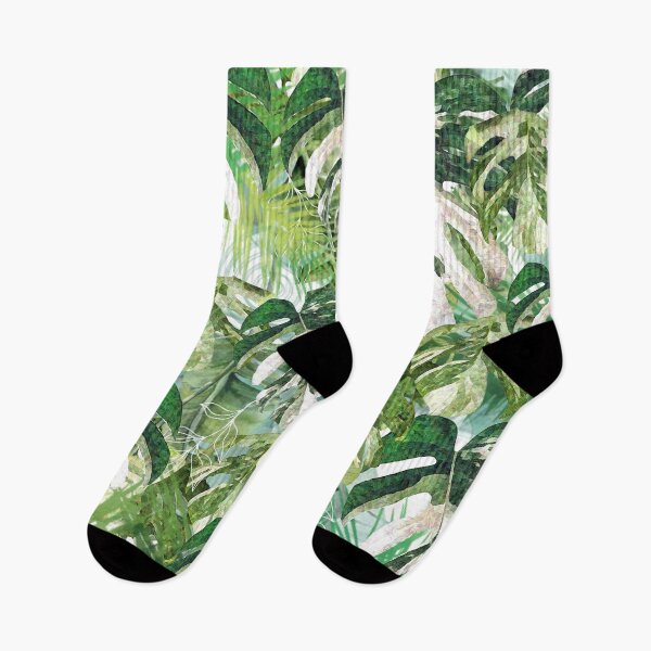 Item preview, "Gone Wild" Monstera Deliciosa Borsigiana Variegated designed and sold by The Chookies.