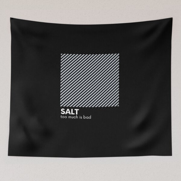Item preview, Chef Humor - Too Much SALT Is Bad designed and sold by Michael Schmidt.