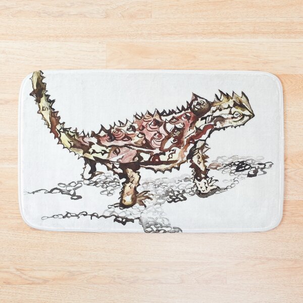 Item preview, Australian lizard the Thorny devil an amazing creature designed and sold by Liz HL Art Shop.