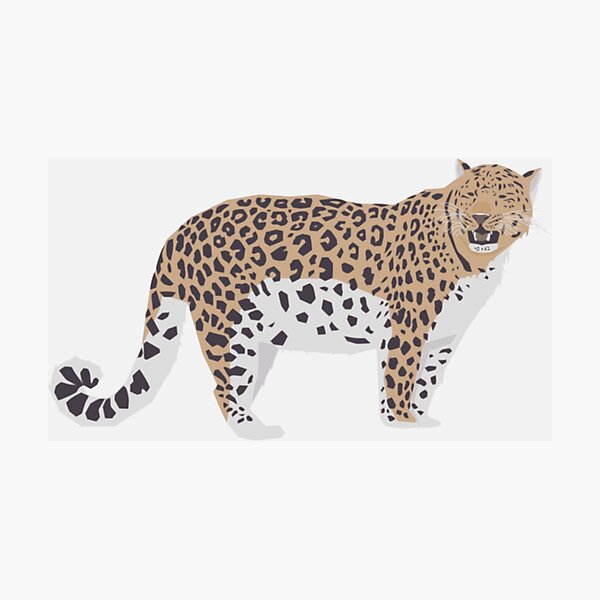 Item preview, Minimalist Amur Leopard designed and sold by ehaynal.