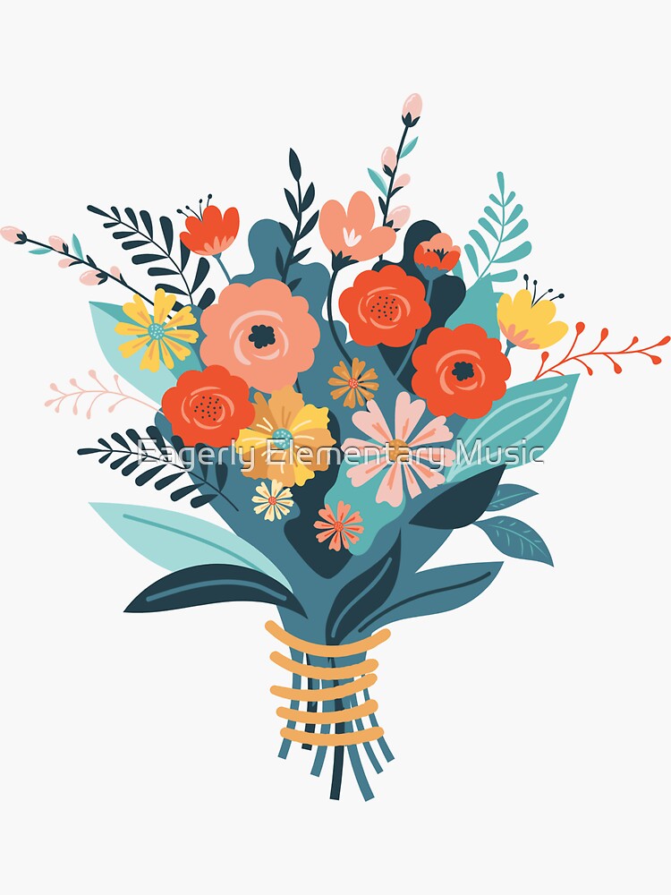 Warm Toned Floral Vinyl
